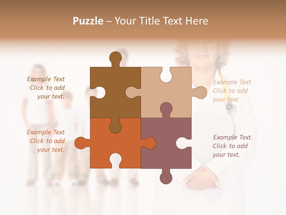 Healthy Smile Mother PowerPoint Template