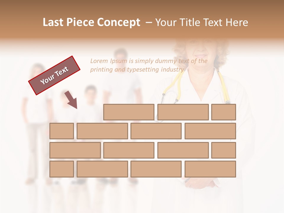 Healthy Smile Mother PowerPoint Template