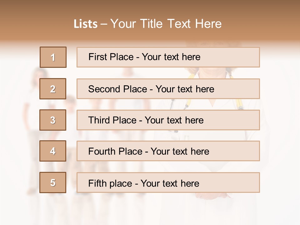 Healthy Smile Mother PowerPoint Template