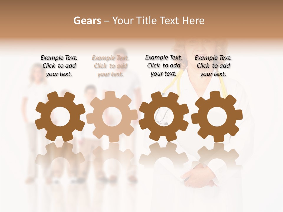 Healthy Smile Mother PowerPoint Template