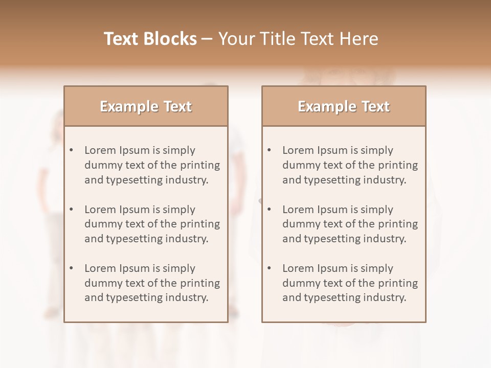 Healthy Smile Mother PowerPoint Template
