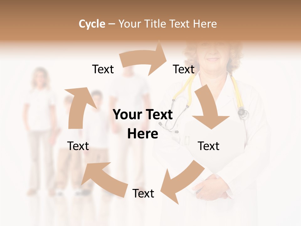 Healthy Smile Mother PowerPoint Template