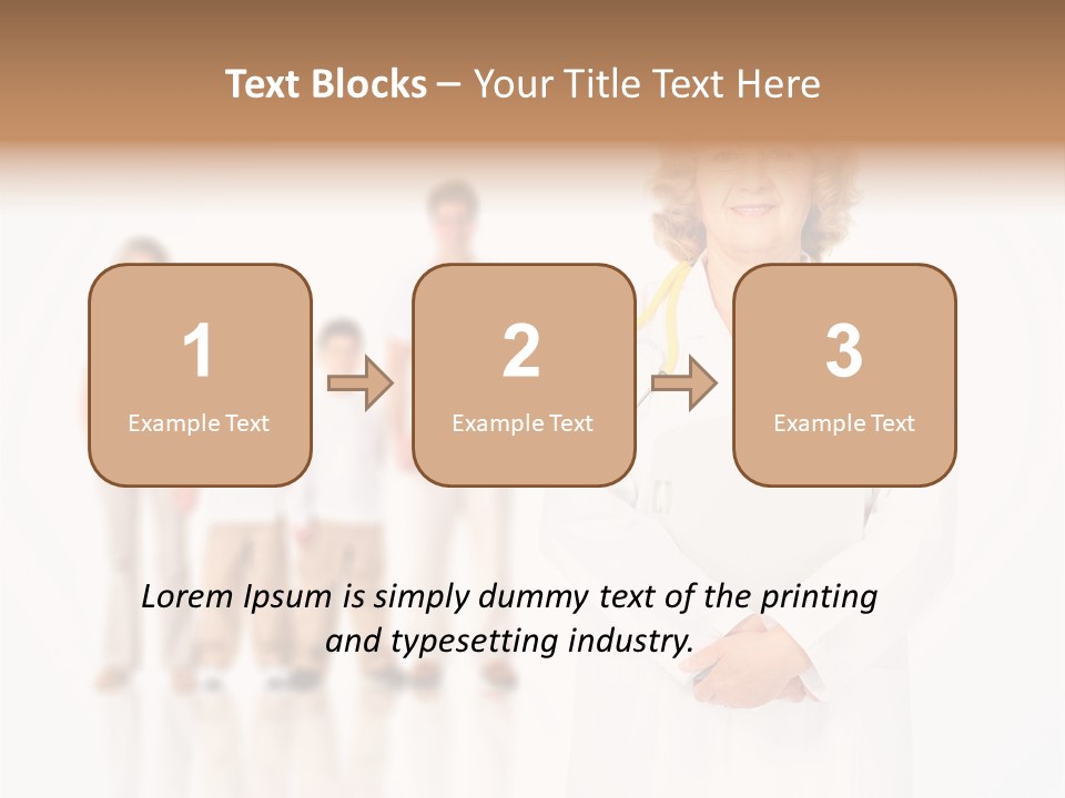 Healthy Smile Mother PowerPoint Template