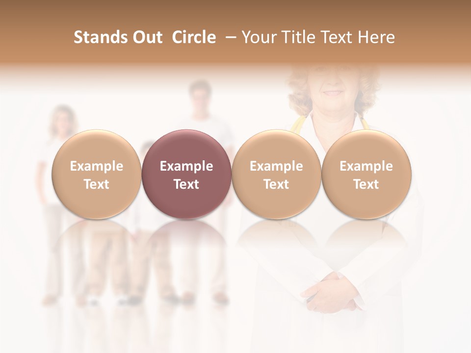 Healthy Smile Mother PowerPoint Template