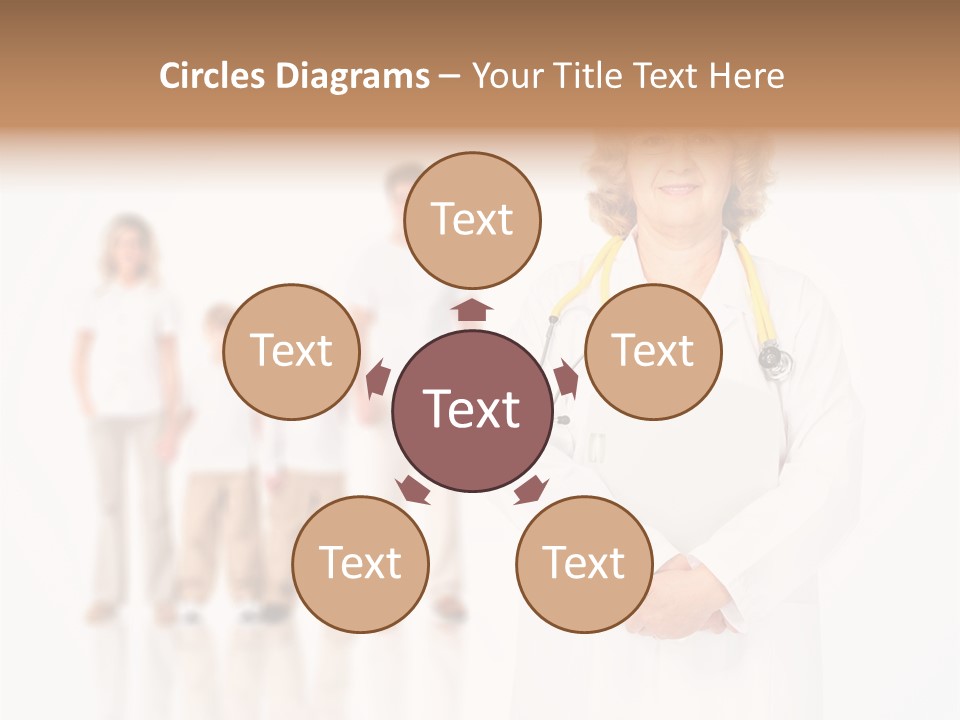 Healthy Smile Mother PowerPoint Template