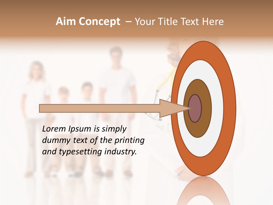 Healthy Smile Mother PowerPoint Template