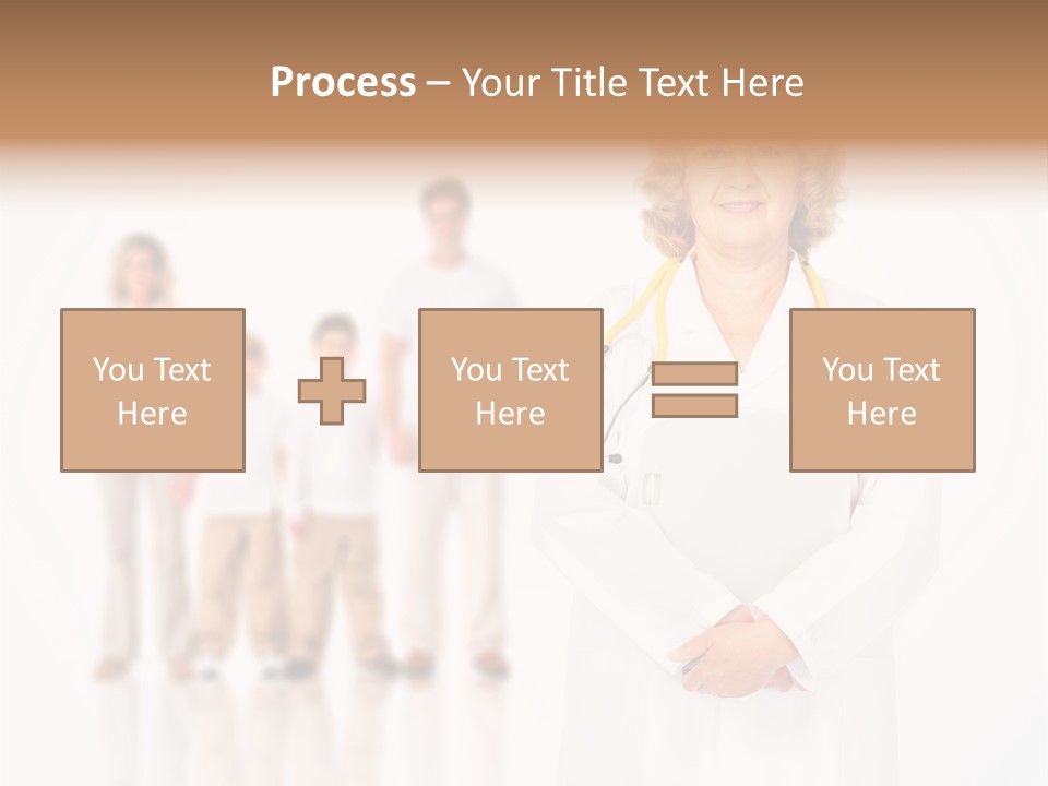 Healthy Smile Mother PowerPoint Template