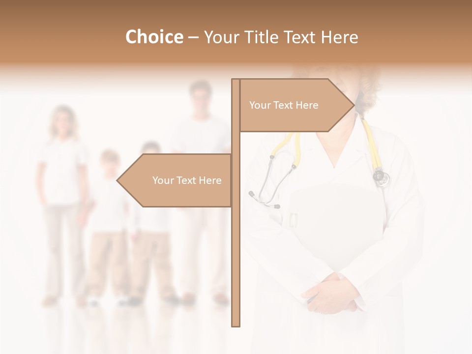 Healthy Smile Mother PowerPoint Template