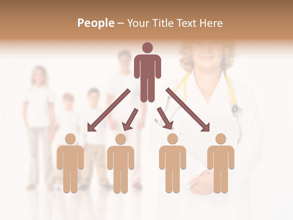 Healthy Smile Mother PowerPoint Template