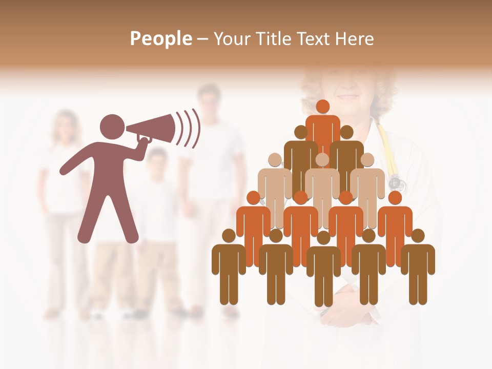 Healthy Smile Mother PowerPoint Template