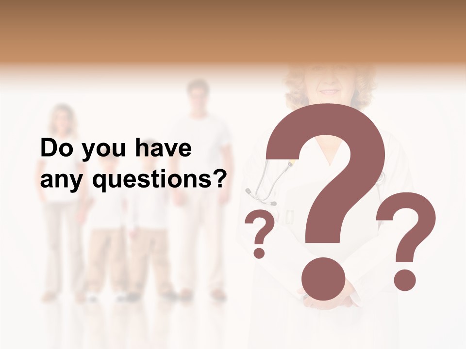 Healthy Smile Mother PowerPoint Template