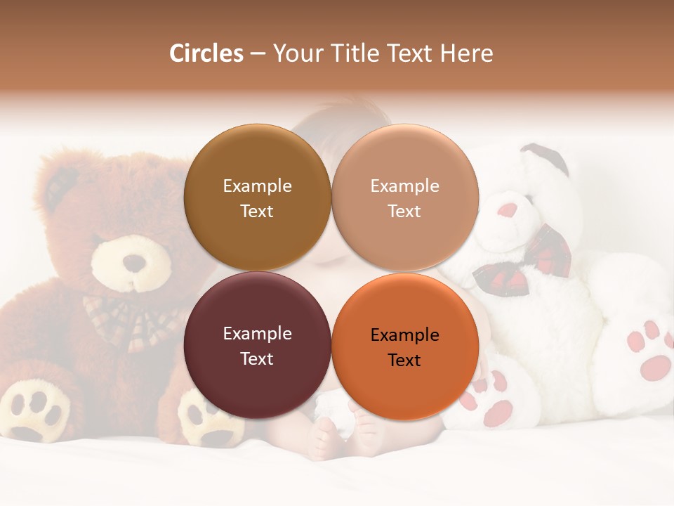 Infant Smile Face PowerPoint Template