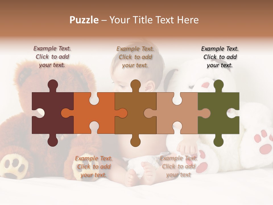 Infant Smile Face PowerPoint Template