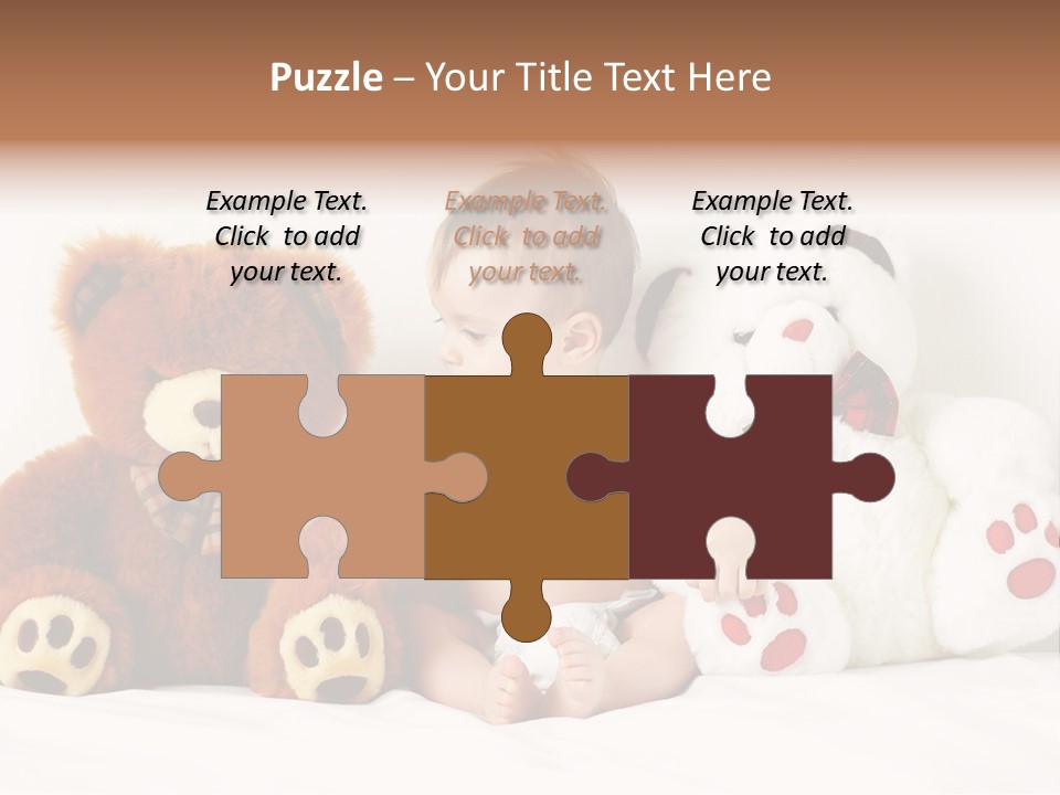 Infant Smile Face PowerPoint Template