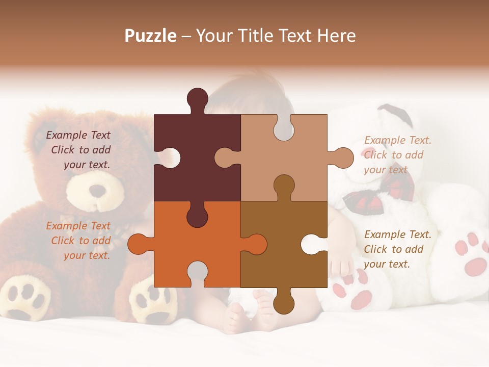 Infant Smile Face PowerPoint Template