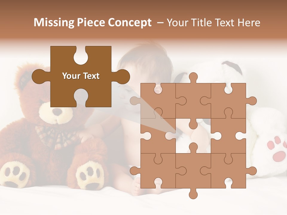 Infant Smile Face PowerPoint Template