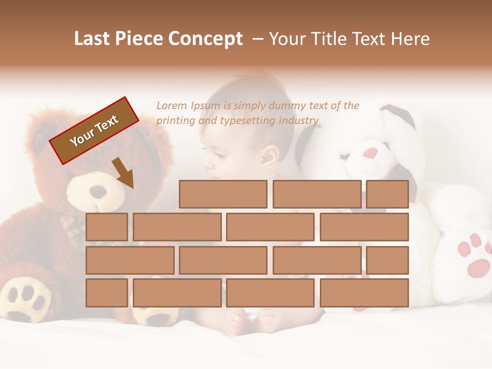 Infant Smile Face PowerPoint Template