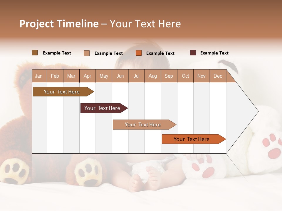 Infant Smile Face PowerPoint Template