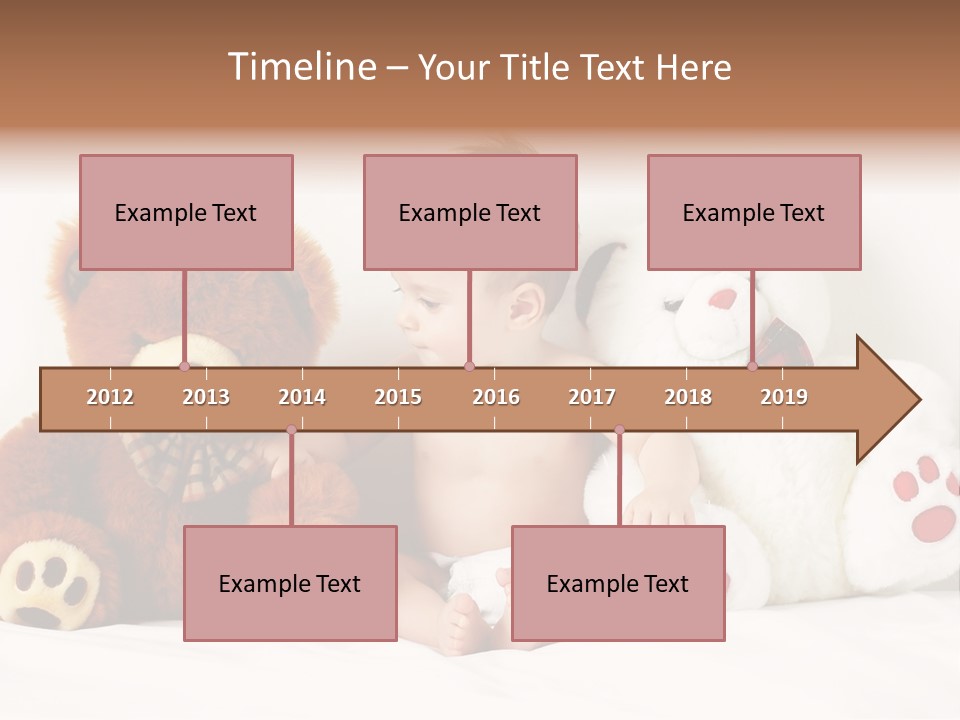 Infant Smile Face PowerPoint Template