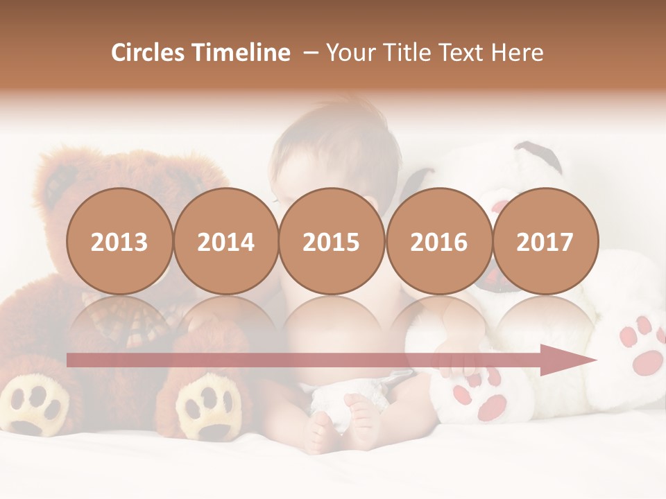 Infant Smile Face PowerPoint Template