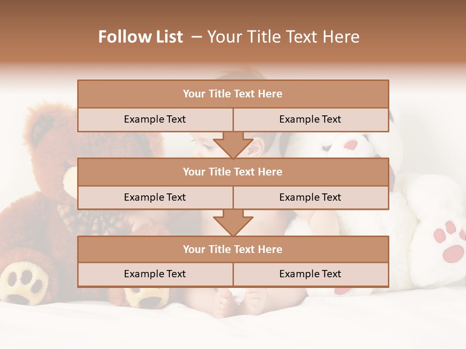 Infant Smile Face PowerPoint Template