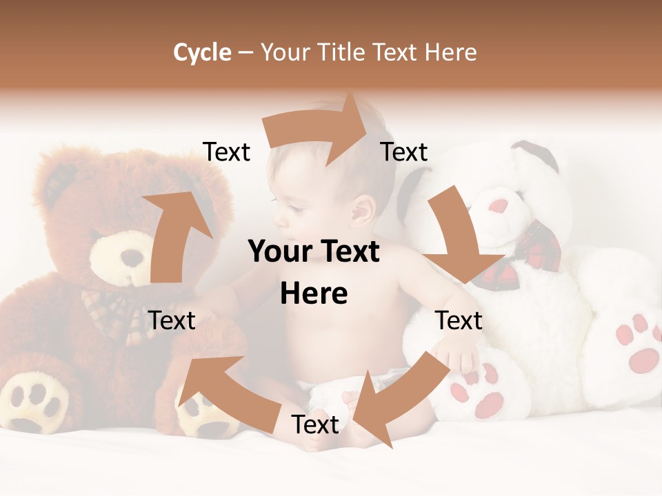 Infant Smile Face PowerPoint Template