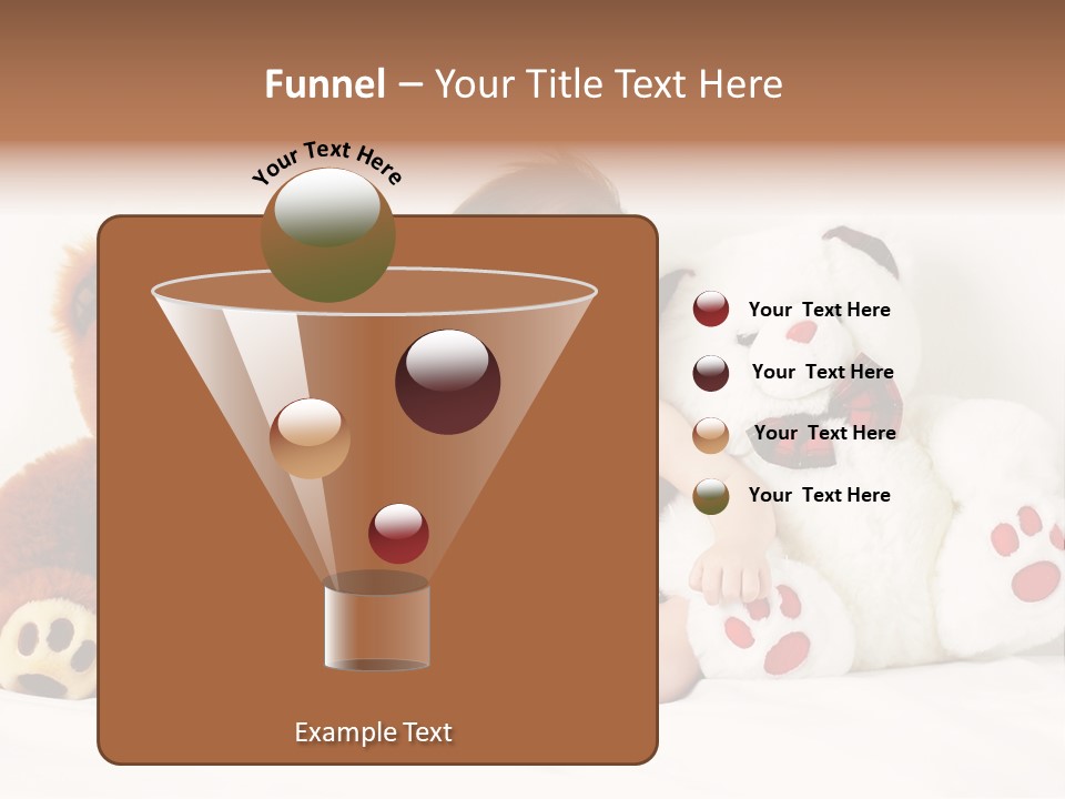 Infant Smile Face PowerPoint Template