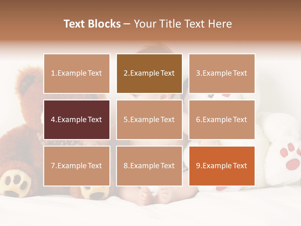 Infant Smile Face PowerPoint Template