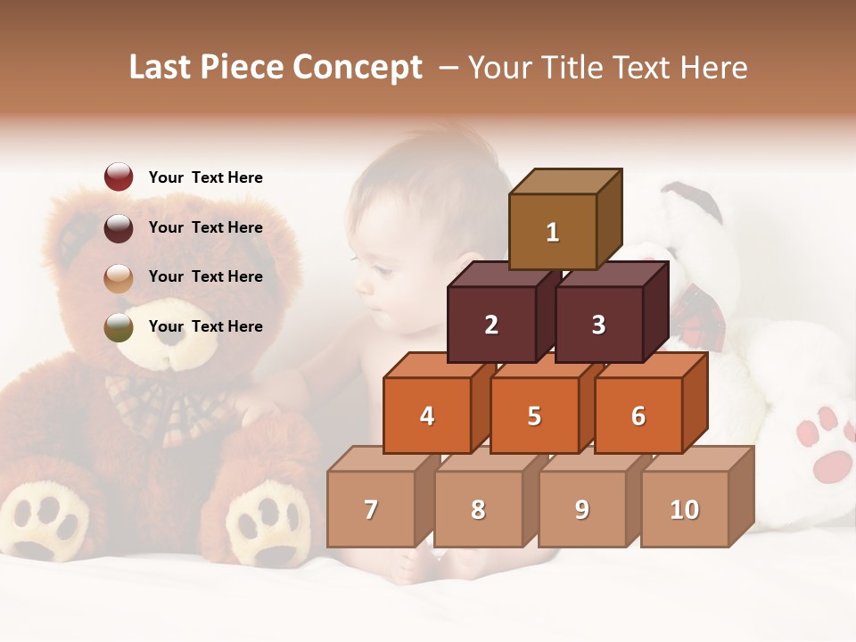 Infant Smile Face PowerPoint Template