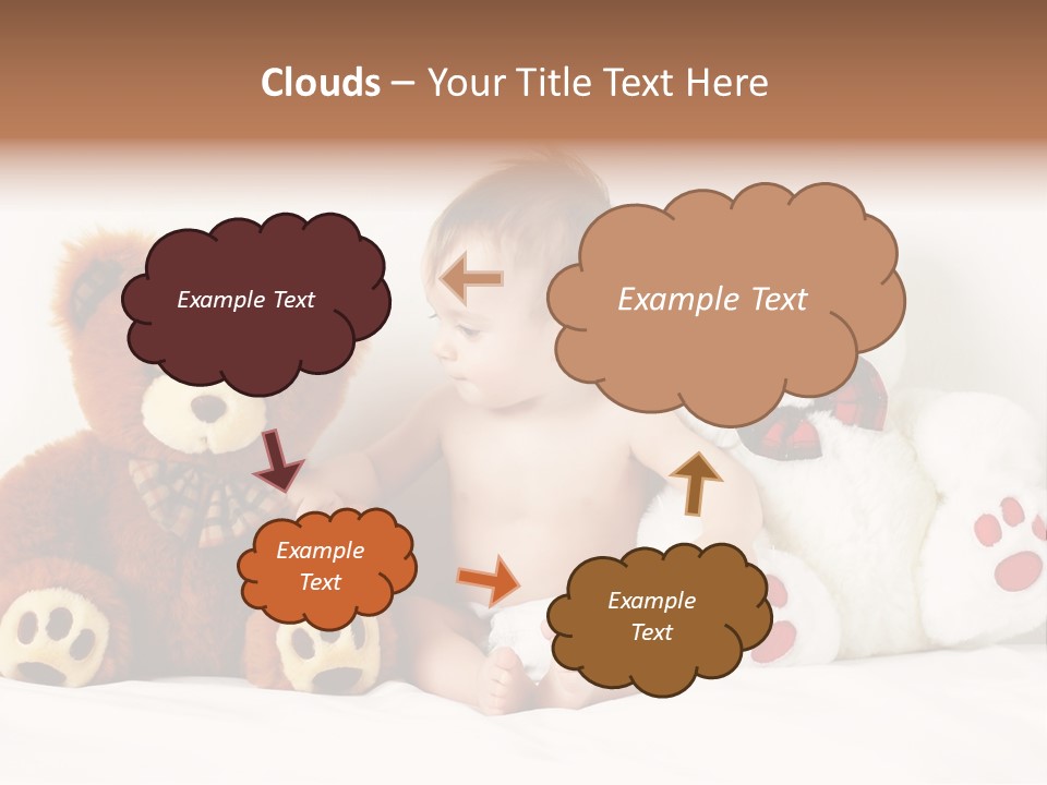 Infant Smile Face PowerPoint Template