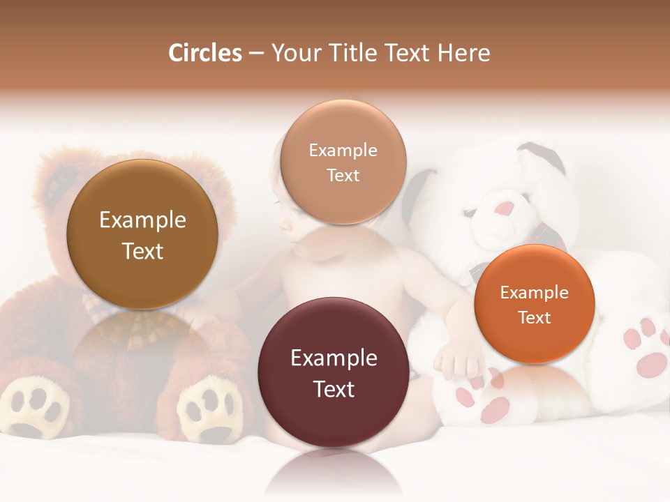 Infant Smile Face PowerPoint Template