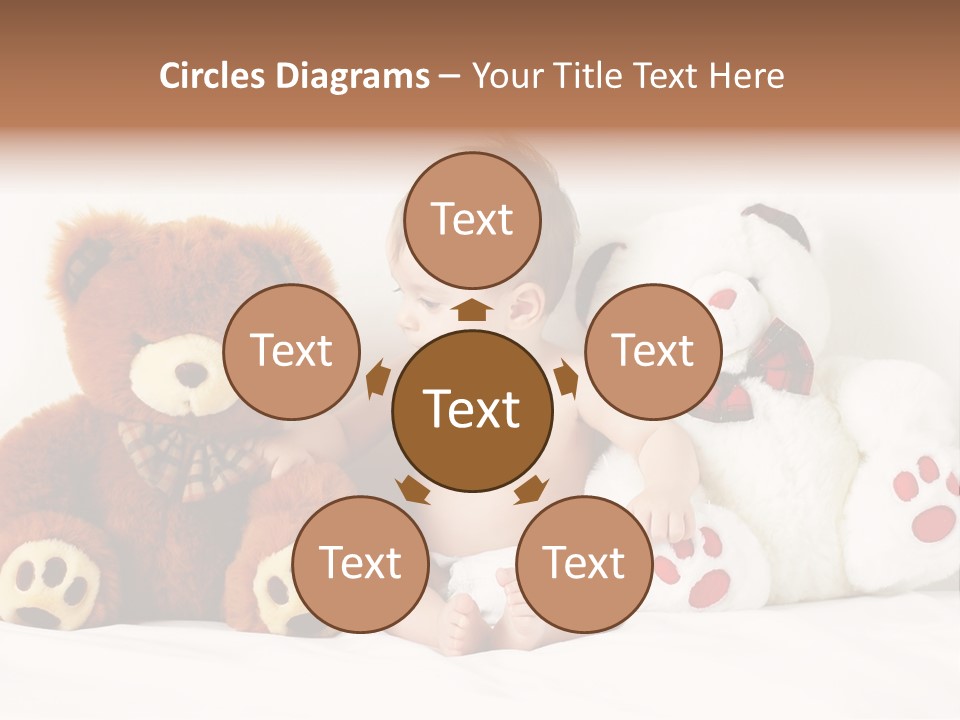 Infant Smile Face PowerPoint Template