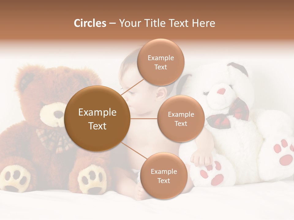 Infant Smile Face PowerPoint Template