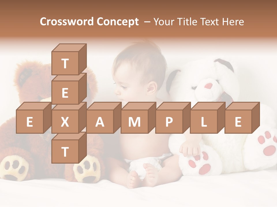 Infant Smile Face PowerPoint Template