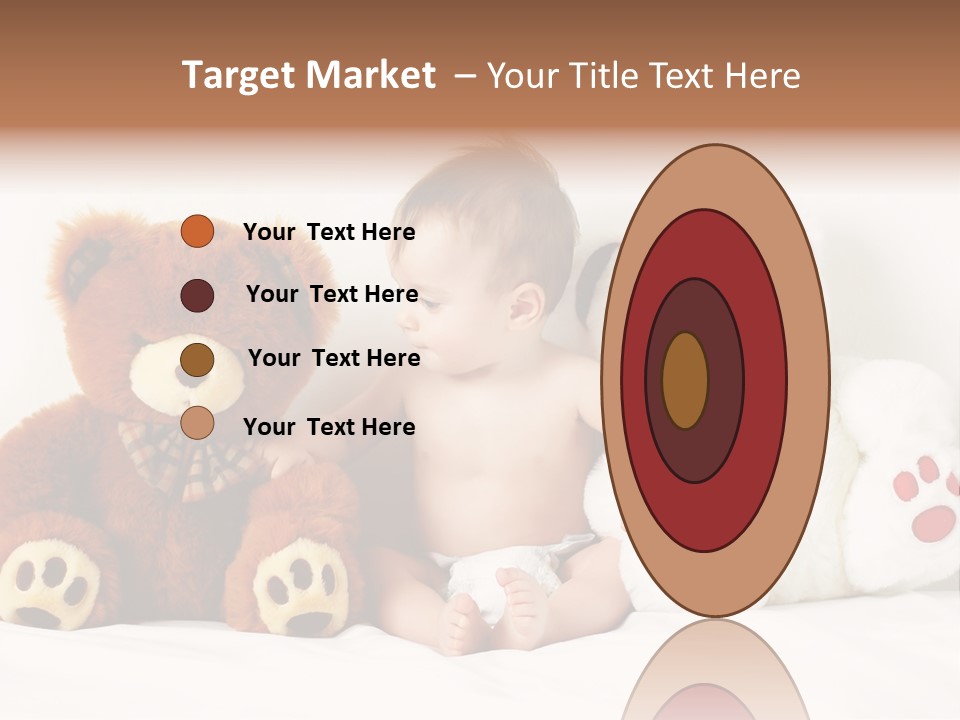 Infant Smile Face PowerPoint Template