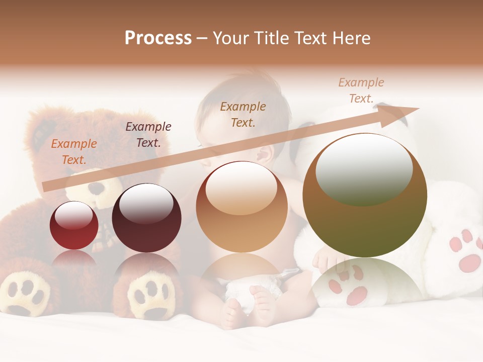 Infant Smile Face PowerPoint Template