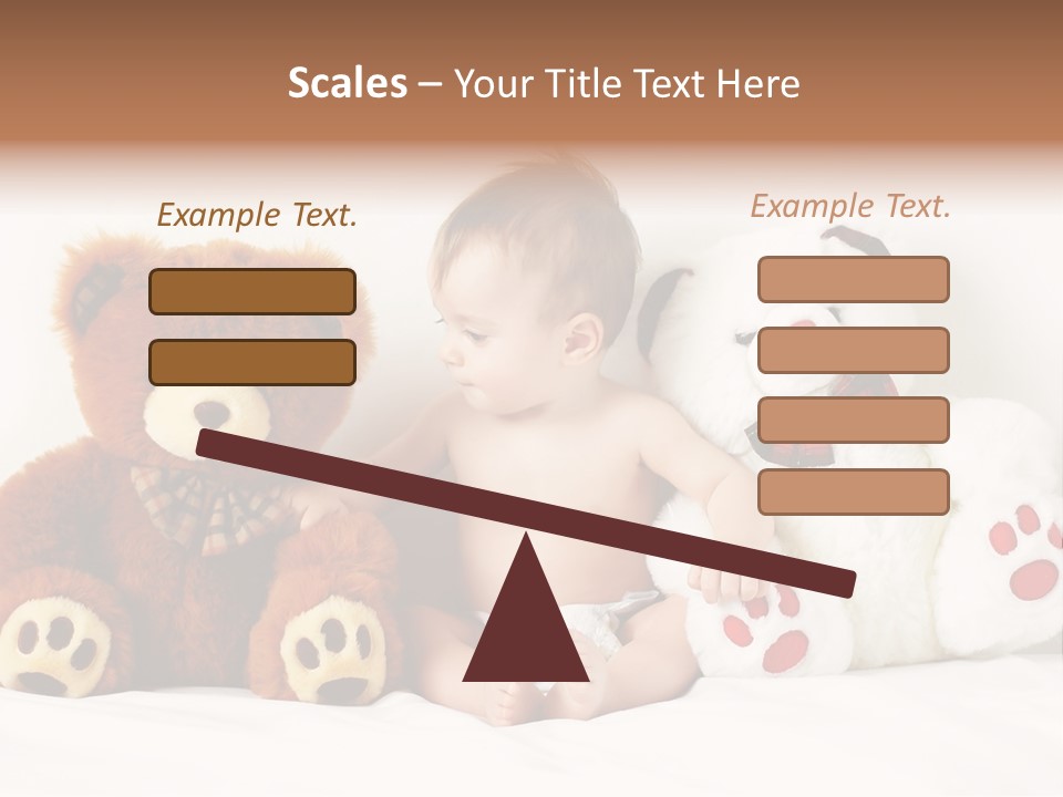 Infant Smile Face PowerPoint Template
