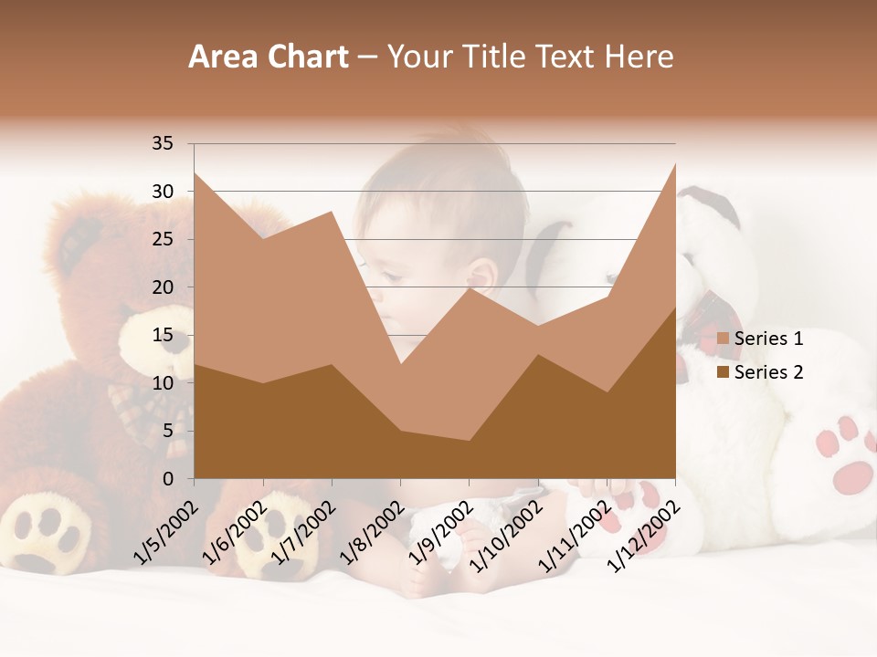Infant Smile Face PowerPoint Template