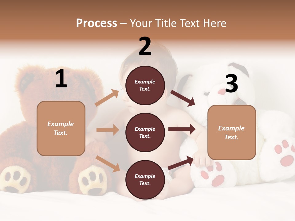 Infant Smile Face PowerPoint Template