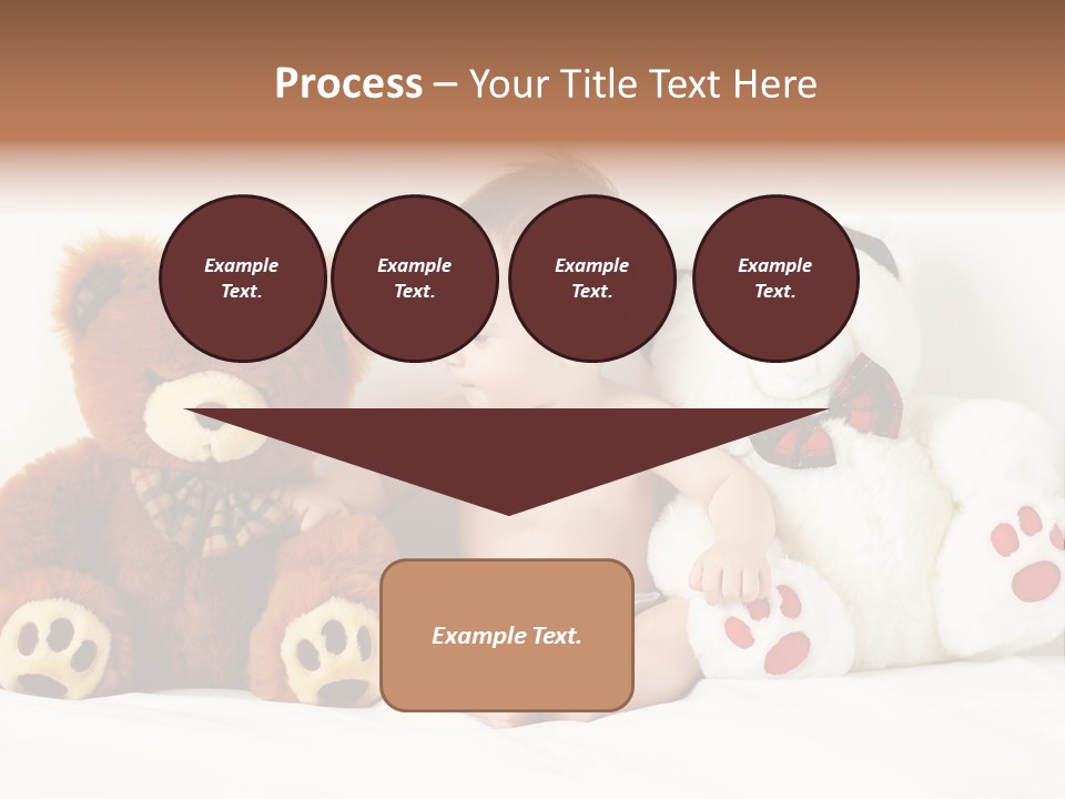 Infant Smile Face PowerPoint Template