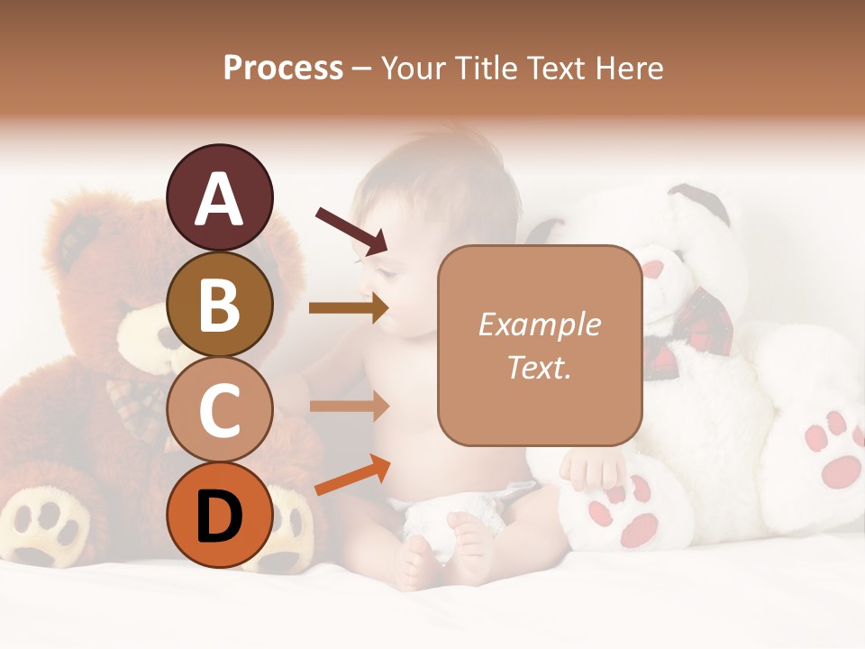 Infant Smile Face PowerPoint Template