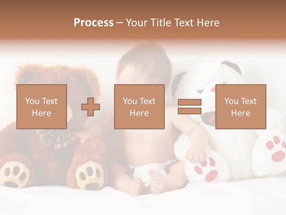 Infant Smile Face PowerPoint Template