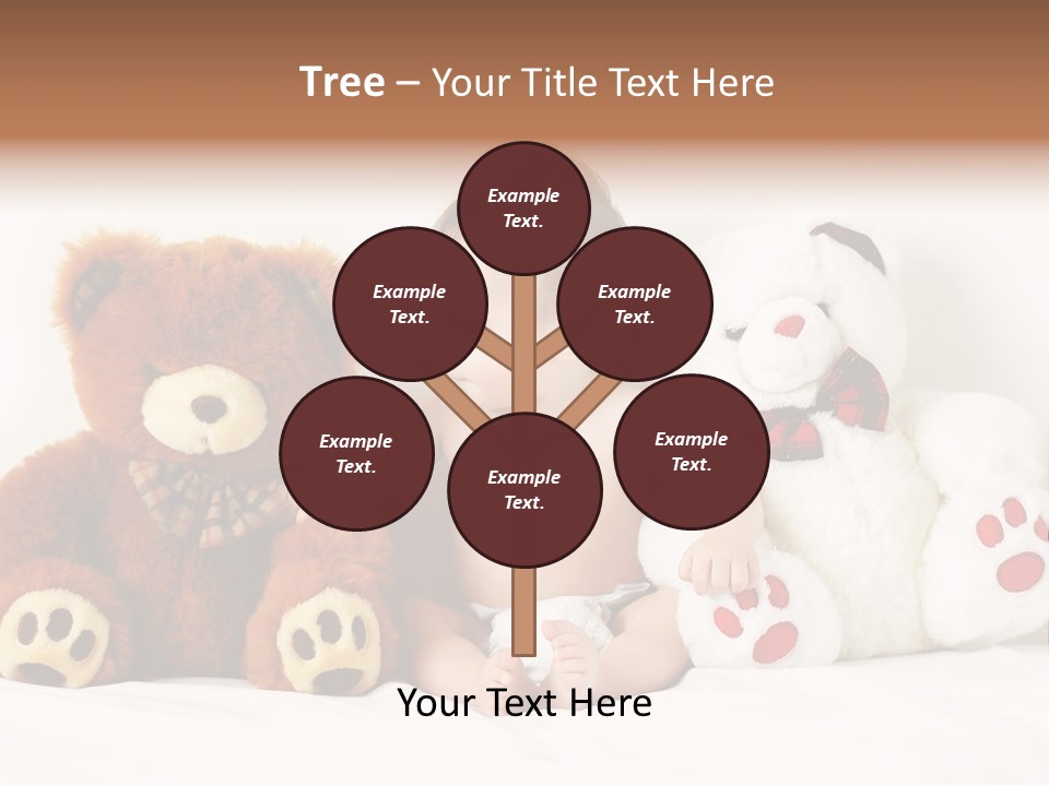 Infant Smile Face PowerPoint Template