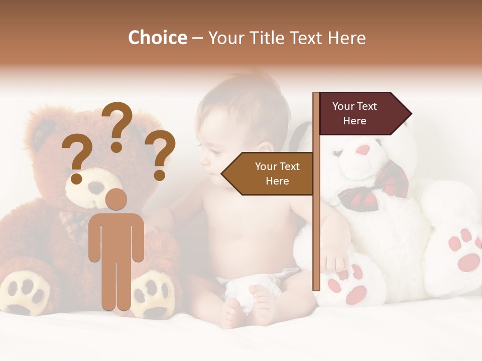Infant Smile Face PowerPoint Template