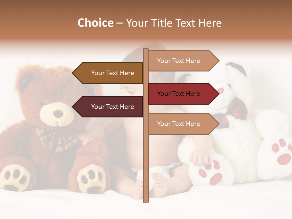 Infant Smile Face PowerPoint Template