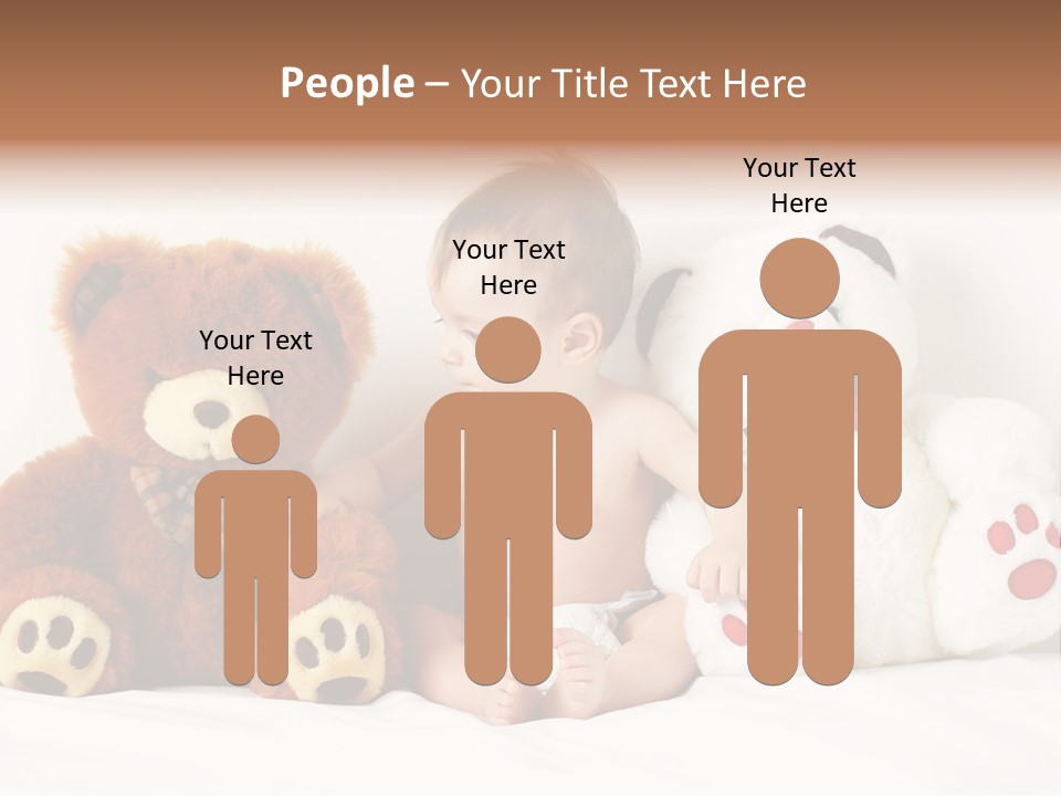 Infant Smile Face PowerPoint Template