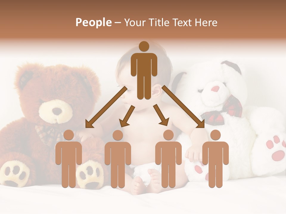 Infant Smile Face PowerPoint Template