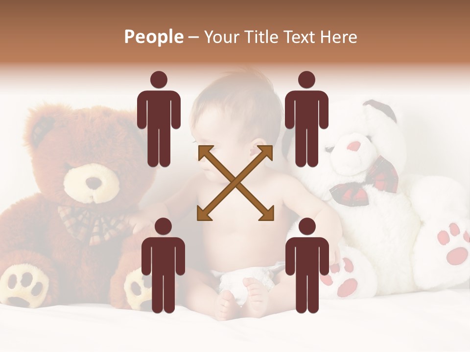 Infant Smile Face PowerPoint Template