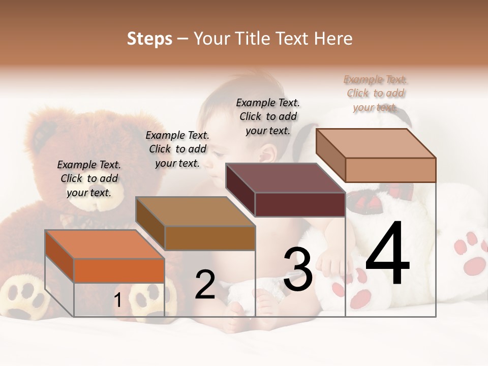 Infant Smile Face PowerPoint Template