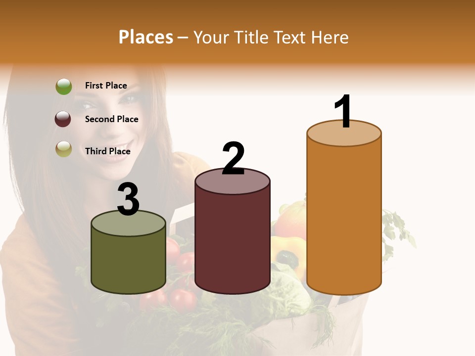 Mall Hand Hold PowerPoint Template